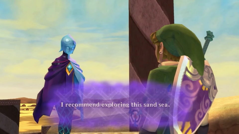 The Legend of Zelda: Skyward Sword HD - Lanayru Sand Sea