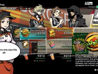 NEO: The World Ends with You - Burger Shop Justice Burger Restaurant