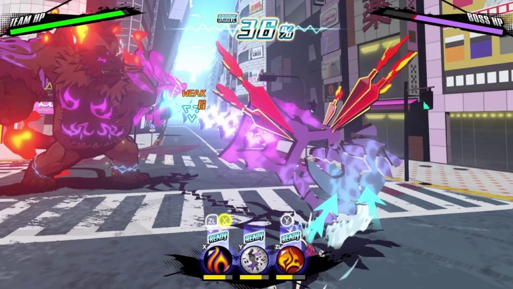 NEO: The World Ends with You - Go-go Beringei Avoid Grab Attack