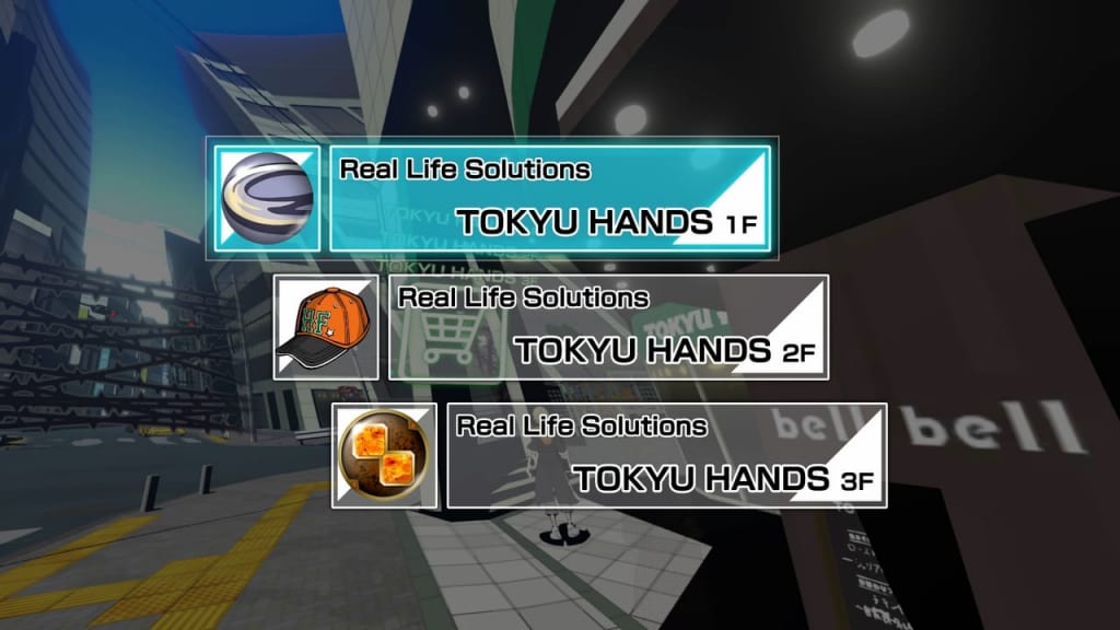NEO: The World Ends with You - Real Life Solutions Tokyu Hands Shops