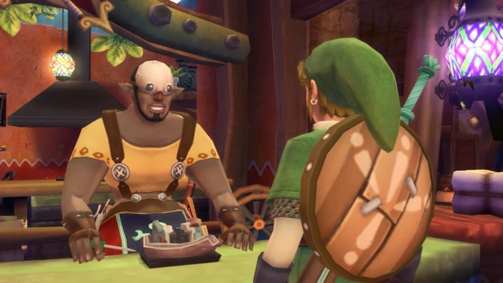 The Legend of Zelda: Skyward Sword HD - Chapter 6: Gondo's Scrap Shop
