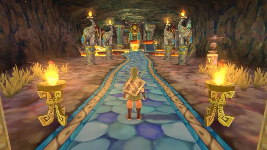 The Legend of Zelda: Skyward Sword HD - Chapter 5: Earth Temple Entrance