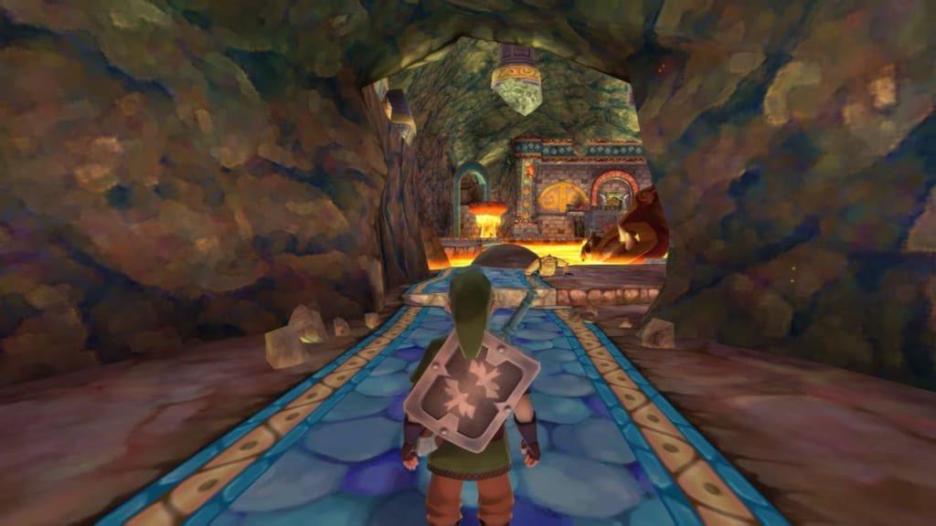 The Legend of Zelda: Skyward Sword HD - Chapter 5: Earth Temple Dungeon