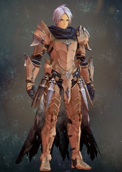 Tales of Arise - Alphen Gold Sincleaver Armor Costume Outfit