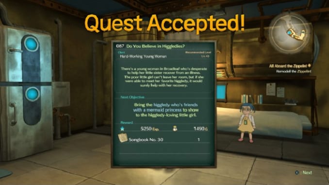Ni no Kuni 2: Revenant Kingdom – Side Quest 087 Do You Believe in
