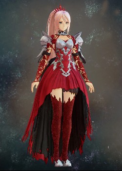Tales of Arise - Shionne Noble Crimson Costume Outfit