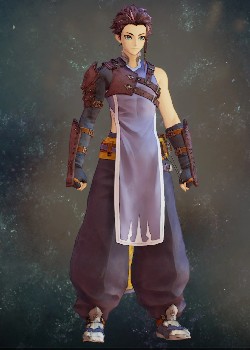 Tales of Arise - Law Wolfless Vest Costume Outfit