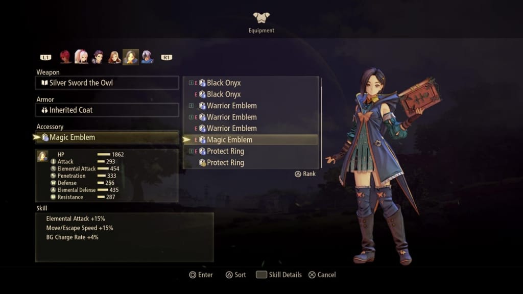 Tales of Arise - Accessory List
