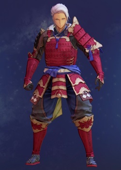 Tales of Arise - Alphen Samurai Armor A Costume Outfit