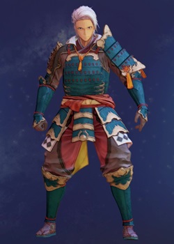 Tales of Arise - Alphen Samurai Armor B Costume Outfit