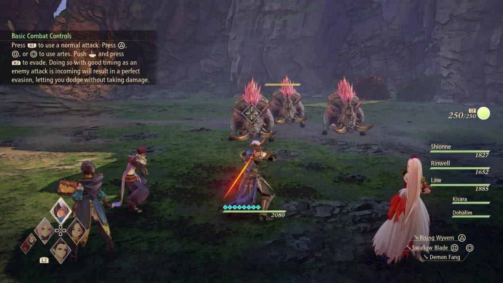 Tales of Arise - Boar Zeugle Attacks and Strategies