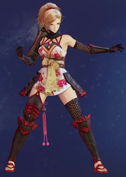 Tales of Arise - Kisara Female Samurai Armor A Costume Outfit