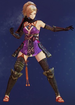 Tales of Arise - Kisara Female Samurai Armor B Costume Outfit