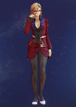 Tales of Arise - Kisara Fiery Teacher Suit B Costume Outfit
