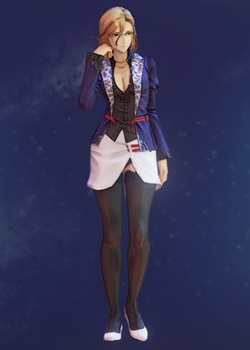 Tales of Arise - Kisara Fiery Teacher Suit C Costume Outfit