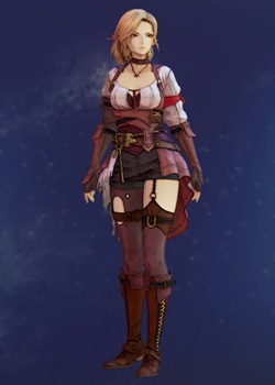 Tales of Arise - Kisara Pre-Guard Getup Costume Outfit