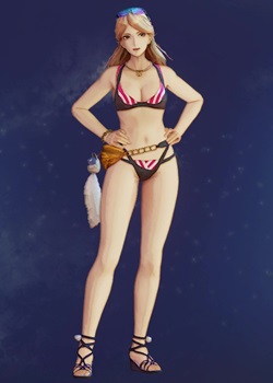 Tales of Arise - Kisara Vacation Bikini B Costume Outfit