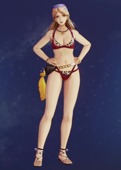 Tales of Arise - Kisara Vacation Bikini C Costume Outfit