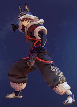 Tales of Arise - Law Ceremonial Wolf Garb Costume Outfit