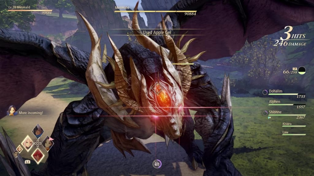 Tales of Arise - Mesmald Zeugle Stats and Information Guide