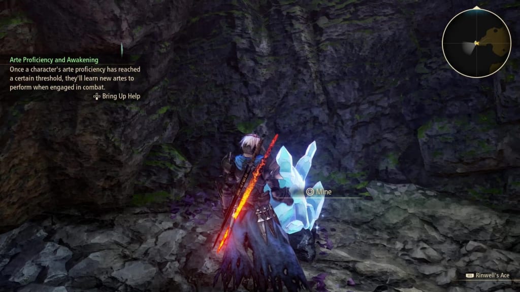 Tales of Arise - Mineral Deposit Mining and Gathering Point