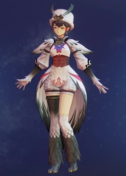 Tales of Arise - Rinwell Ceremonial Owl Garb Costume Outfit