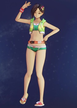 Tales of Arise - Rinwell Rapscallion Swimsuit A Costume Outfit