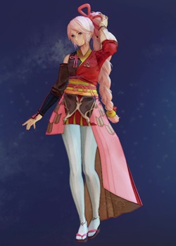 Tales of Arise - Shionne Battlemaiden C Costume Outfit