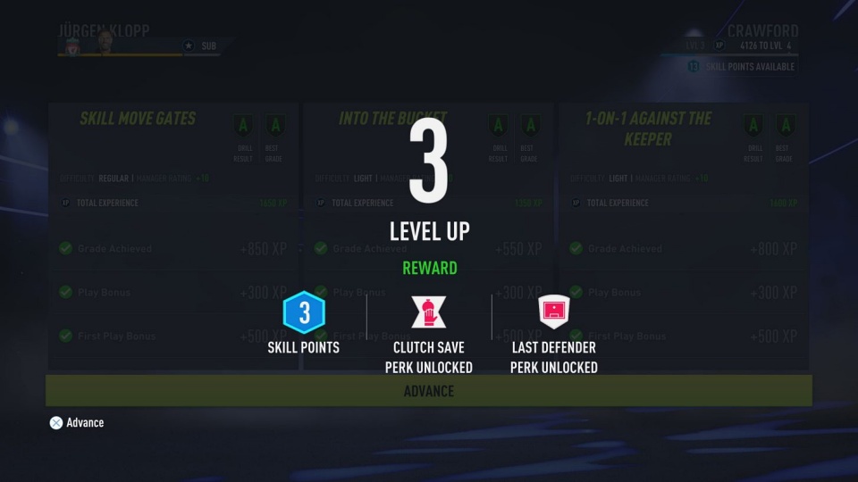 FIFA 22 - Player Career Mode - Level Up to MAX Level 25 Quick 
