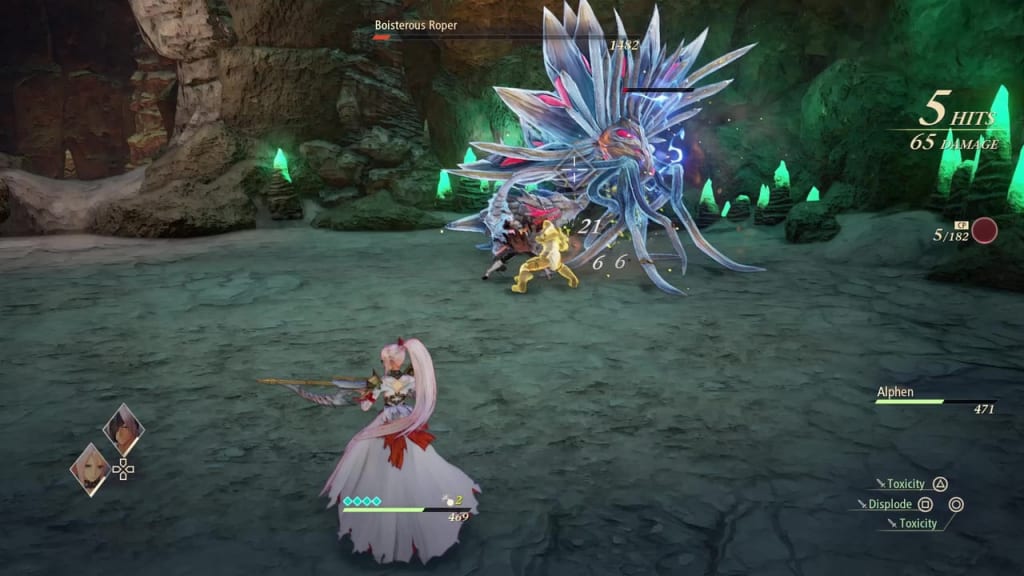 Tales of Arise - How to Defeat Boisterous Roper Gigant Zeugle Power-Up Mode