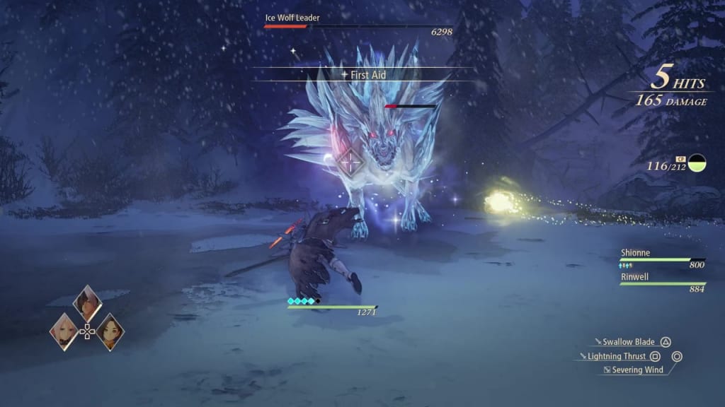 Tales of Arise - How to Defeat Ice Wolf Leader Boss Zeugle Power-Up Mode