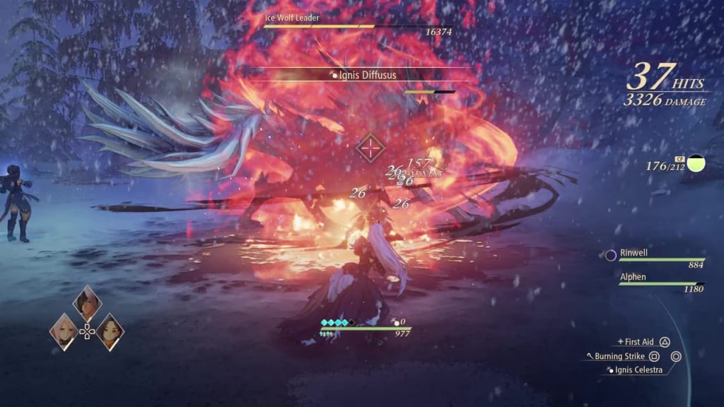 Tales of Arise - How to Defeat Ice Wolf Leader Boss Zeugle Use Fire Artes