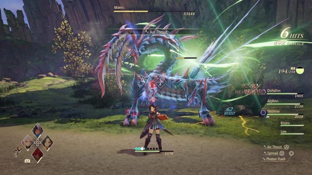 Tales of Arise - How to Defeat Mantis Gigant Zeugle Power Up Mode