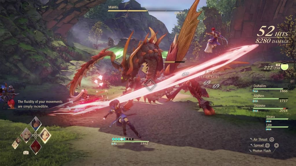 Tales of Arise - How to Defeat Mantis Gigant Zeugle Slash Attack