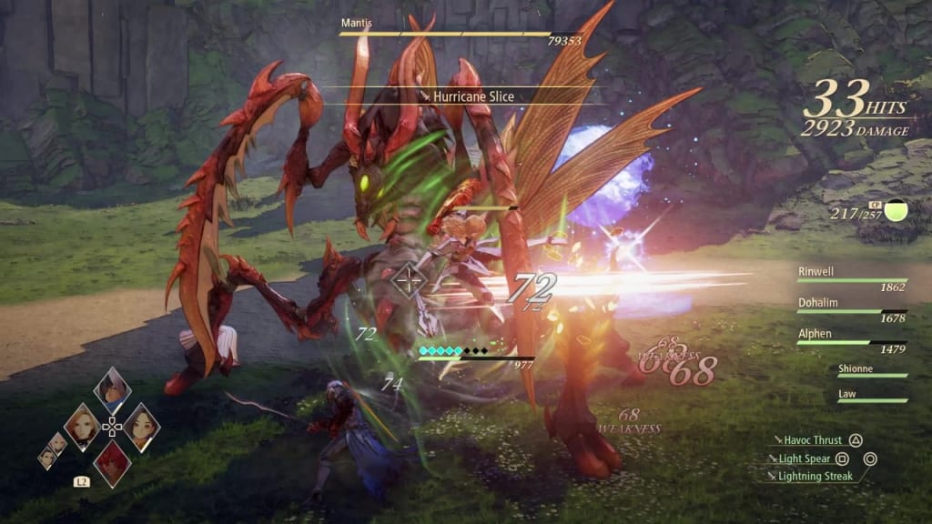 Tales of Arise - How to Defeat Mantis Gigant Zeugle Use Wind Artes