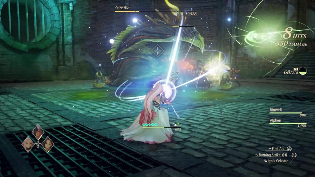 Tales of Arise - How to Defeat Ooze Hive Boss Zeugle Wing Clip Shionne Boost Attack