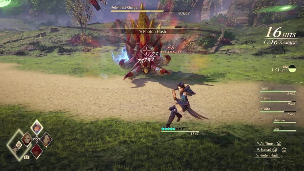 Tales of Arise - Relentless Charger Charge Attack