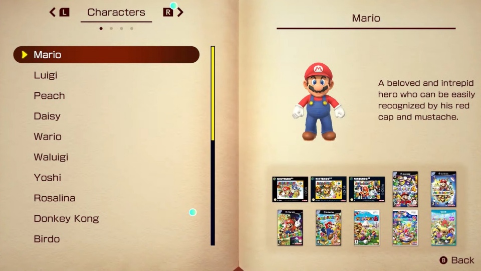 Mario Party Superstars - All Encyclopedia Entries