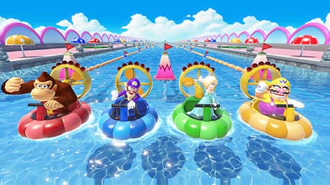 Mario Party Superstars - Rapid River Race
