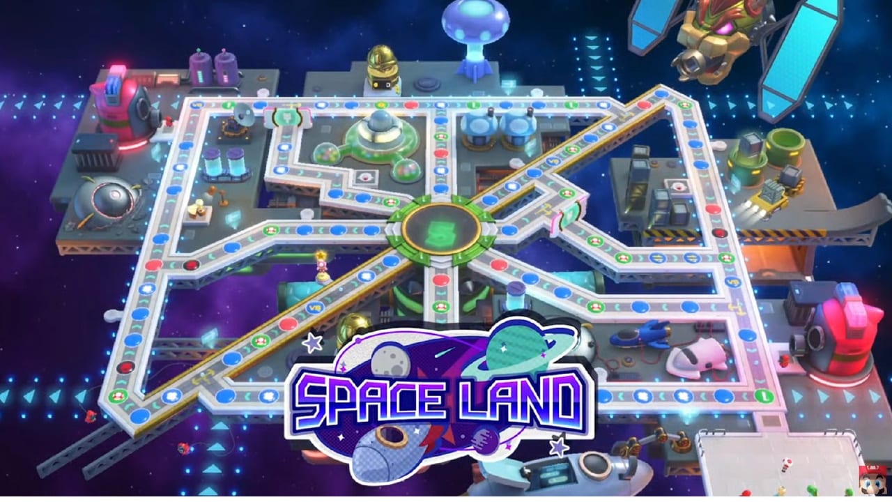 Mario Party Superstars - Space Land