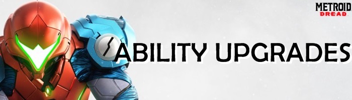 Metroid Dread - Ability Upgrades Banner