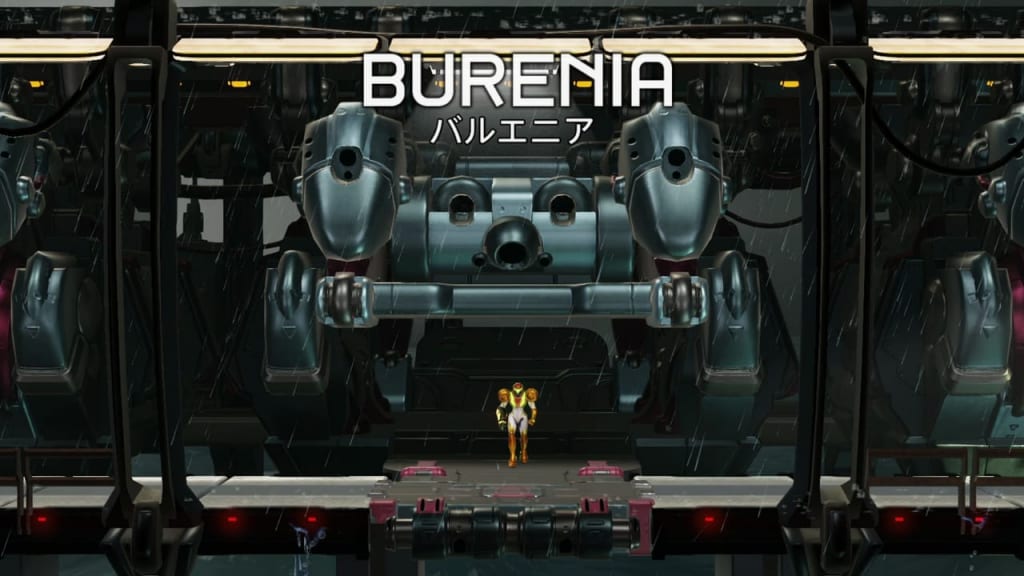 Metroid Dread - Burenia Starting Zone