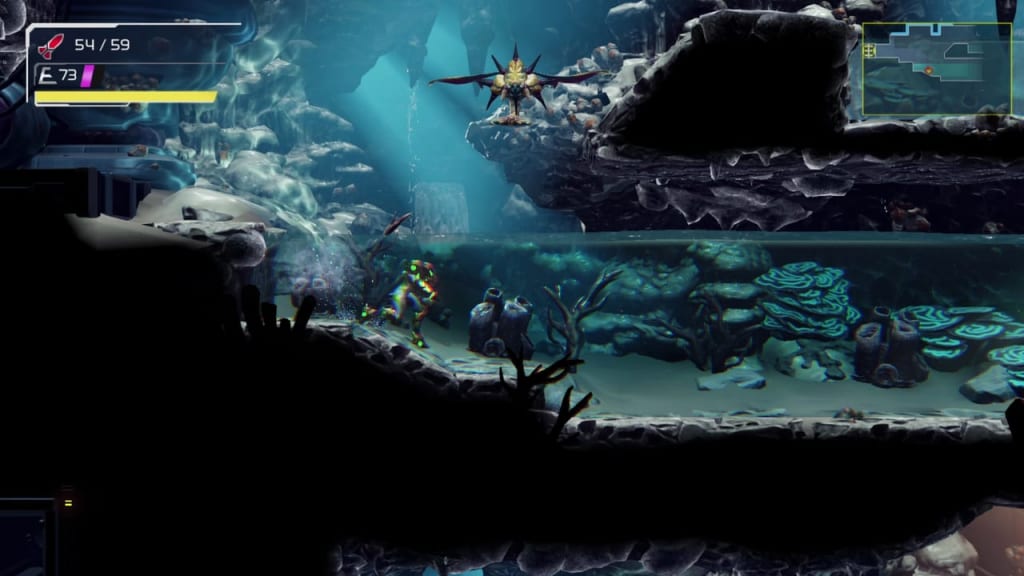 Metroid Dread - Burenia Underwater Zone