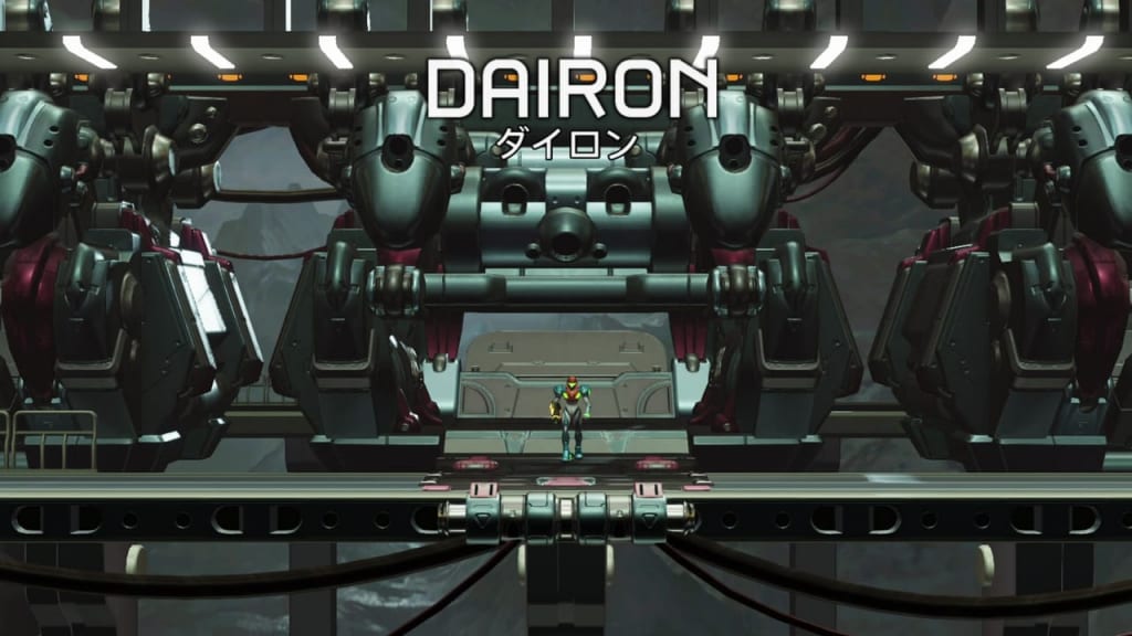 Metroid Dread - Dairon Starting Zone