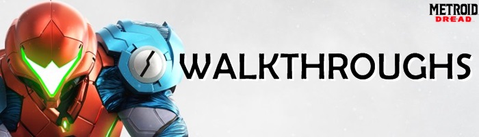 Metroid Dread - Walkthroughs Banner