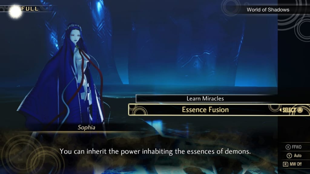 Shin Megami Tensei V - How to do Essence Fusion