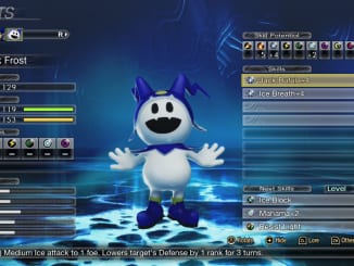 Shin Megami Tensei V - World of Shadows Jack Frost Stats and Skills