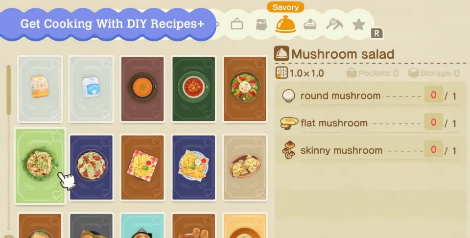 Animal Crossing: New Horizons - Cooking Guide and Recipes List