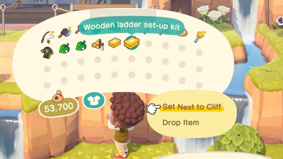 Animal Crossing: New Horizons - How to Get a Permanent Ladder