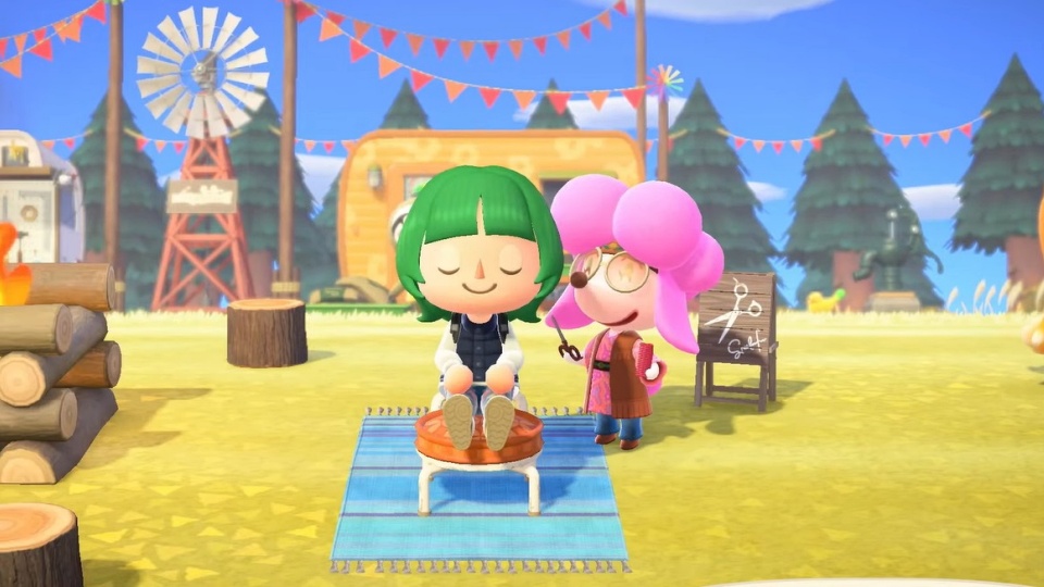 Animal Crossing: New Horizons - New Hairstyles (Harriet's Shop)
